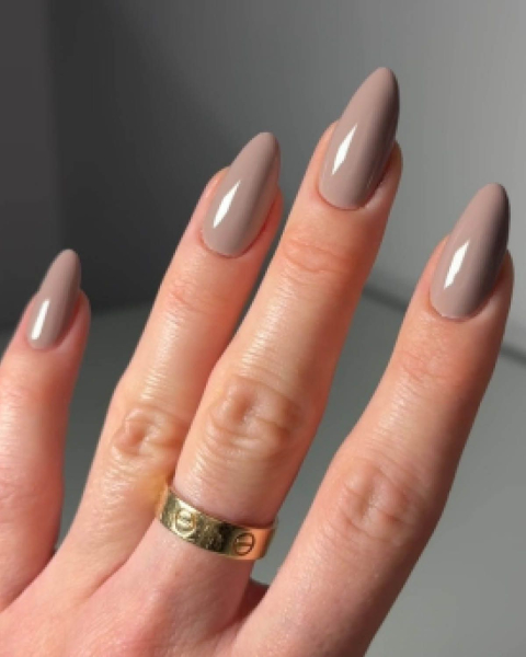 taupe nails courtesy of jessicawhitenailartist